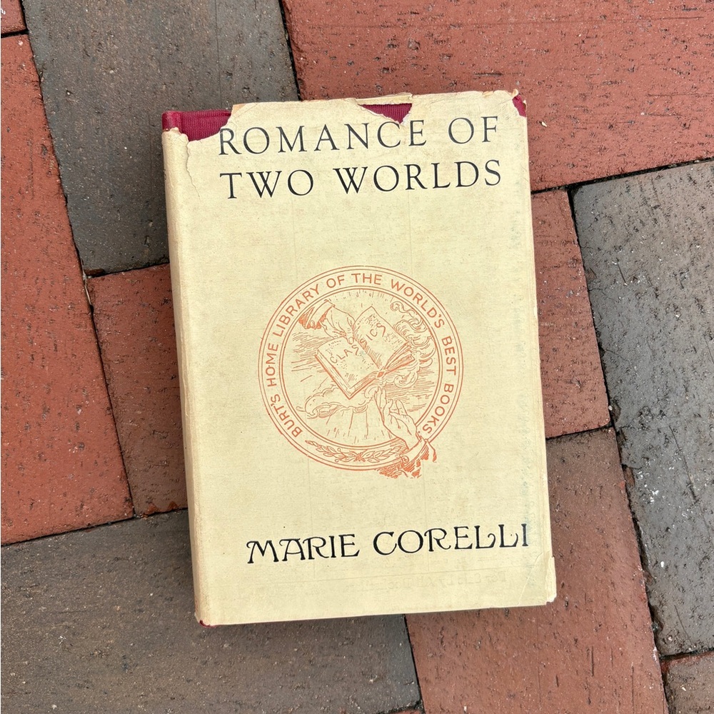 Antique Romance of Two Worlds Marie Corelli Paris Artist Cosmic Novel French